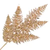 SPRAY FERN LEAVES 24″ ROSE GOLD GLITTER