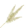 SPRAY FERN LEAVES 29.5″ X3 GOLD GLITTER