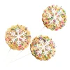 SPRAY GINGERBREAD COOKIES 15.5″ LIGHT BROWN