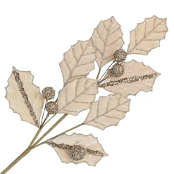 SPRAY GRASS 36″ GOLD GLITTER