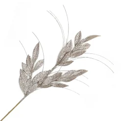 SPRAY GRASS 36″ SILVER GLITTER