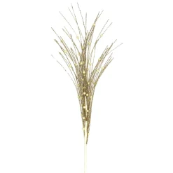 SPRAY GRASS W/BERRY 27.5″ CHAMPAGNE GLITTER