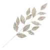 SPRAY LEAF FABRIC 34″ EMBSSED ROSE GOLD METALLIC FABRIC