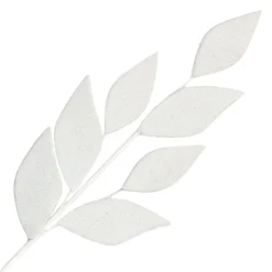 SPRAY LEAVES 30″ PINK VELVET/ METALIC LEAVES