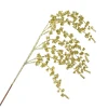 SPRAY LEAVES 31.5″ RED GLITTER