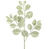 SPRAY LEAVES CALLA LILLY 25.5″ CHAMPAGNE GLITTER