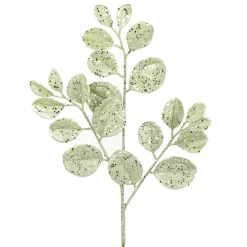 SPRAY LEAVES CALLA LILLY 25.5″ CHAMPAGNE GLITTER