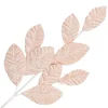 SPRAY LEAVES FROSTED 28″ SLATE GREEN