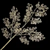 SPRAY LEAVES HOLLOW 31″ CHAMPAGNE GLITTER