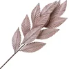 SPRAY LEAVES VELVET 27″ ROSE GOLD W/ SEQUINS AND GLITTER BORDER