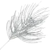 SPRAY NEEDLE PINE LONG 26″ SILVER GLITTER