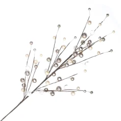 SPRAY PEARLS 28″ PEARLS CHAMPAGNE/WHITE
