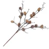SPRAY PINE CONE 16″ NATURAL FROSTED ON TWIGS