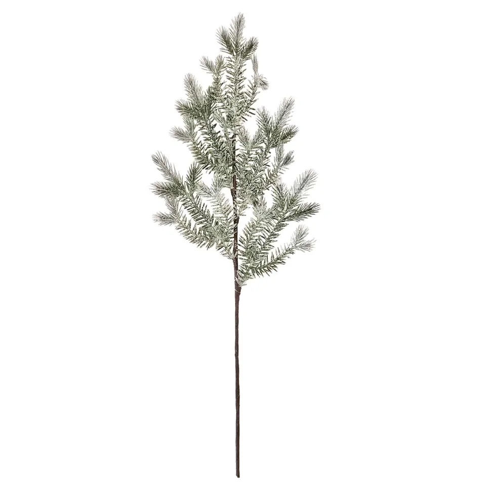 SPRAY PINE FLOCKED 29″ PE NEEDLE