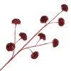 SPRAY PODS 29″ RED GLITTER