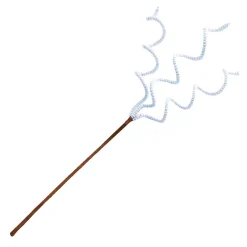 SPRAY SWIRL 15.5″ WHITE ROPE
