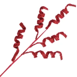 SPRAY SWIRL 28″x5 RED GLITTER
