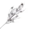 SPRAY TWIG 28″ NATURAL W/ CONES FLOCKED