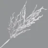 SPRAY TWIG 17.5″ WHITE & ICE GLITTER