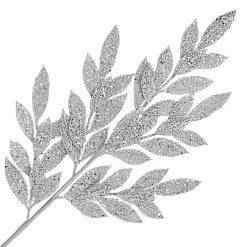 SPRAY TWIGS 32.5″ SILVER GLITTER