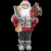 STANDING SANTA 18″ RED/GRAY/WHITE W/ SKIES