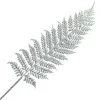 STEM FERN FANCY 32″ SILVER GLITTER
