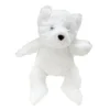 TEDDY BEAR PLUSH 9.5″ WHITE