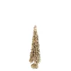 TREE ALPINE 17″ W/ GOLD BEAD GLITTER