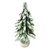 TREE FLOCKED ALPINE 11″ W/ WOODEN BASE