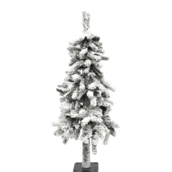 TREE MANNING ALPINE 3′ 191T HEAVY FLOCKING W/ PINE CONES
