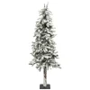TREE MANNING ALPINE 5’x475T HEAVY FLOCKING W/ PINE CONES
