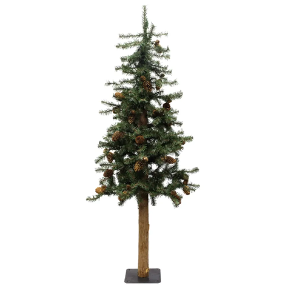 TREE VIENNA ALPINE 4′ 351T W/ PINE CONES