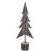TREE WOOD LOOK 12″ NATURAL FROSTED