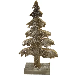 TREE WOODEN TABLE DECOR 5″x10″ FROSTED NATURAL/BIRCH LOOK