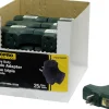 TRIPLE TAP ADAPTER 3 PRONG GREEN 25PCS HD ALL RUBBER
