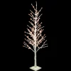 TWIG TREE WHITE 59″ 186 LED WARM WHITE LIGHTS 120V WHITE GLTR.