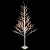 TWIG TREE WHITE 83″ 306 LED WARM WHITE LIGHTS 120V WHITE GLTR.