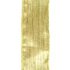 WIRED RIBBON 2.5″X10 YDS GOLD/ BRONZE WRINKLE LOOK