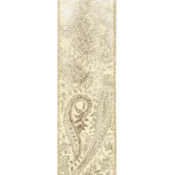 WIRED RIBBON 2.5″X10 YDS GOLD GILT TC COTTON