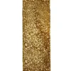 WIRED RIBBON 2.5″x10 YDS. GOLD W/ GLITTER