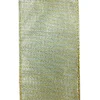 WIRED RIBBON 2.5″X10 YDS GOLD/SILVER SHIMMER