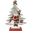 WOODEN TREE W/SANTA 11″X15″