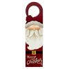 WOODEN WALL/DOOR DECOR SANTA 16″ W/”MERRY CHRISTMAS”