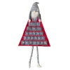 WOOL SANTA HANGING ADVENT CALENDAR 40″x18″